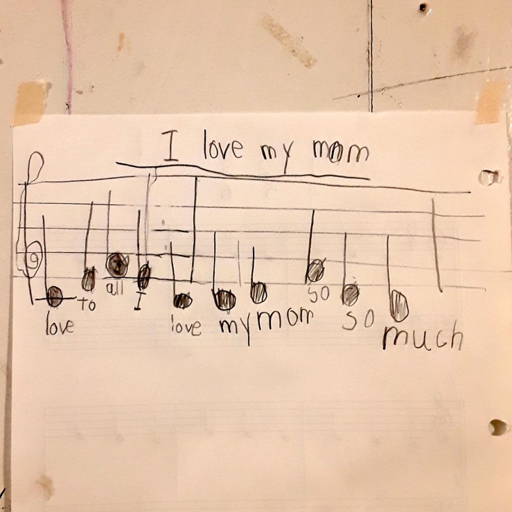 I love my mom e. mahoney